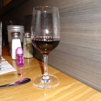 Cooper’s Hawk Winery & Restaurant - Complimentary sample of house red wine - New American Near Me - Reston, Virginia