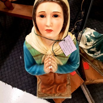 Antique Center I & II - March 2021: Mary statue from a Catholic church that closed - Antiques Near Me - Murfreesboro, Tennessee