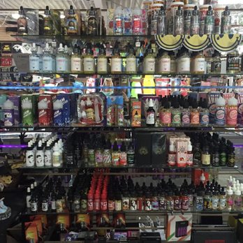 Freaky BouTiki - Pretty big e-Liquid section! About the same price as than back home, maybe a little bit cheaper. And they have sick pipes! - Vape Shops Near Me - Corolla, North Carolina