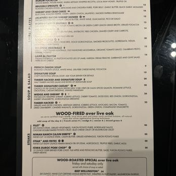 Timber Wood Fire Bistro - Menu - Pizza Near Me - Omaha, Nebraska Timber Wood Fire Bistro - Menu - Pizza Near Me - Omaha, Nebraska