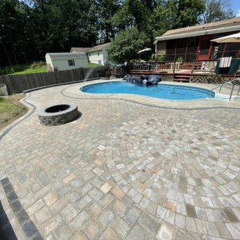 HV Property Maintenance - Pool patio - Landscaping Near Me - Middletown, New York HV Property Maintenance - Pool patio - Landscaping Near Me - Middletown, New York
