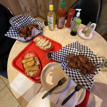 ON Korean Kitchen - 3. Soy Wings 2. Gyoza 3. Egg Roll - Korean Near Me - Corona, California ON Korean Kitchen - 3. Soy Wings 2. Gyoza 3. Egg Roll - Korean Near Me - Corona, California