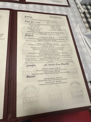 Menu photo 2 The Italian Oven Connellsville, PA Menu photo 2 The Italian Oven Connellsville, PA