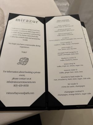Menu photo 3 Mirazur Restaurant Baywood Park, CA