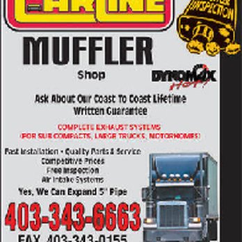 Carline Muffler - Auto Customization Near Me - Red Deer, Alberta Carline Muffler - Auto Customization Near Me - Red Deer, Alberta