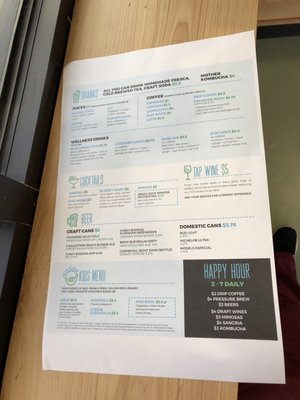 Menu photo 7 Cali Tampa, FL