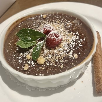 Incontro Ristorante - Valentine's Day hazelnut custard with brûlée topping - Italian Near Me - Danville, California Incontro Ristorante - Valentine's Day hazelnut custard with brûlée topping - Italian Near Me - Danville, California