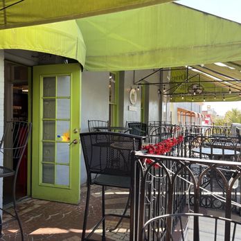 One Flight Up Cafe - Balcony - Salad Near Me - Mount Dora, Florida