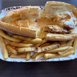 Pat's Pizza & Pasta - Don't order a chicken parm at this place. It comes with no chicken on it just cheese and bread. Service is not great at all.