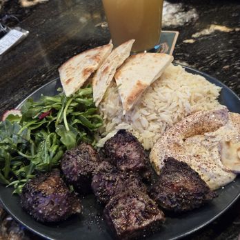 Pita House - Ribeye platter am - Mediterranean Near Me - Big Bear Lake, California