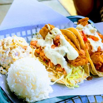 The Fish Market Maui - Fish taco plate. - Seafood Near Me - Lahaina, Hawaii The Fish Market Maui - Fish taco plate. - Seafood Near Me - Lahaina, Hawaii