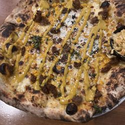 JJ Hadley & Co Brewers - Mexican street corn pizza