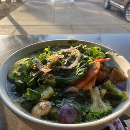 Veggie Pho Noodle Soup