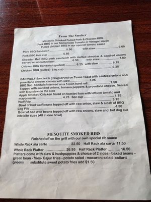 Menu photo 5 Bad Wolf BBQ Roanoke, VA