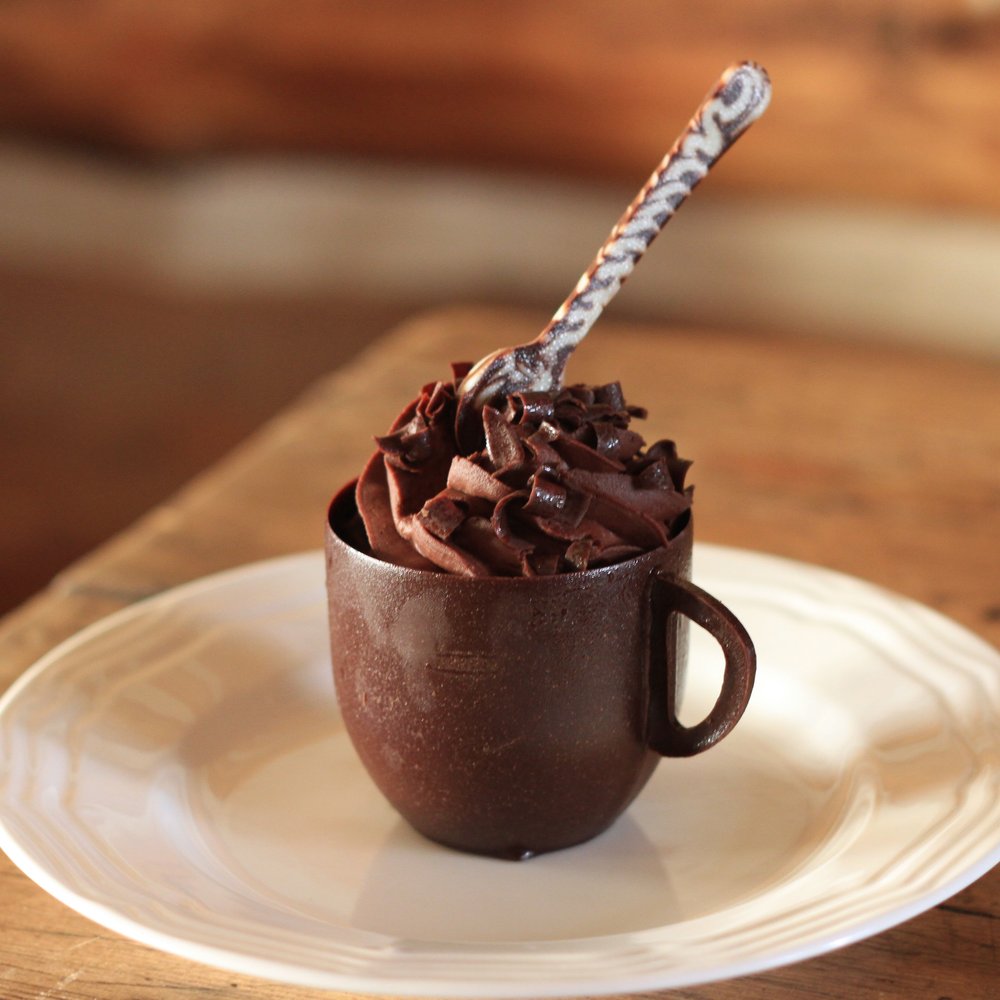 LA Bakery - A chocolate cup with a chocolate spoon...My daughter's favorite! - Bakeries Near Me - Carson City, Nevada