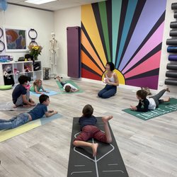 SolPop Pilates - Kids class with amazing instructor Melissa