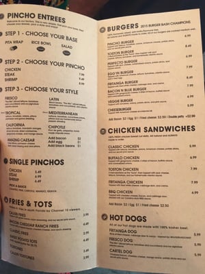 Menu photo 8 PINCHO Pinecrest, FL
