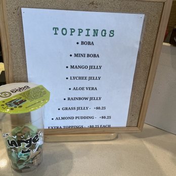 The Boba Truck - Toppings - Taiwanese Near Me - Northridge, California