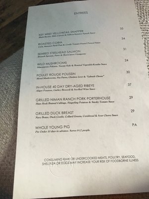 Menu photo 1 ACRE Memphis, TN