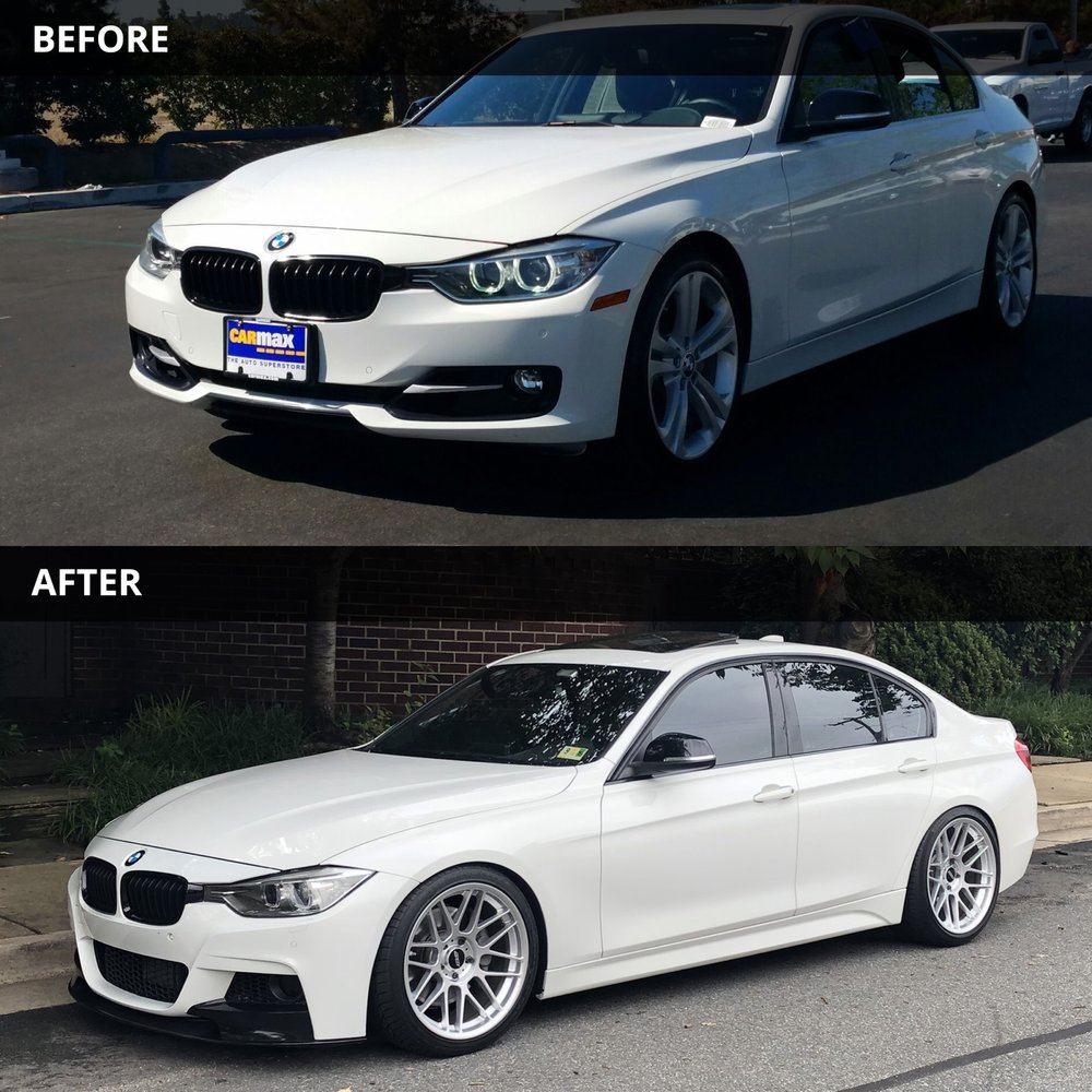 Painted aftermarket front bumper, side skirts and blended passenger side (not shown). Painted aftermarket front bumper, side skirts and blended passenger side (not shown).