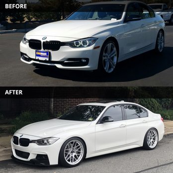 Elden Collision Center - Painted aftermarket front bumper, side skirts and blended passenger side (not shown). - Body Shops Near Me - Sterling, Virginia