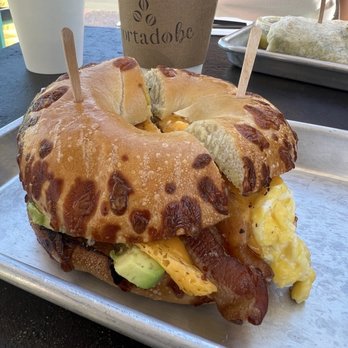 Cortado BC - Bacon egg and cheese bagel - Cafes Near Me - Phoenix, Arizona Cortado BC - Bacon egg and cheese bagel - Cafes Near Me - Phoenix, Arizona