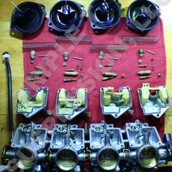 Triple T Suspension - ZX600 carburetor overhaul
