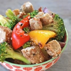 Fiddleheads Cuisine - Buddha "Beef" Stir-fry