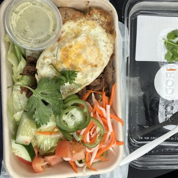 Toast Mi - Double Protein Salad - Vietnamese Near Me - Tacoma, Washington Toast Mi - Double Protein Salad - Vietnamese Near Me - Tacoma, Washington