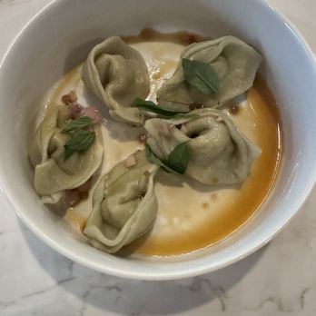 TANA - Charred Ramp Dumplings ;Shrimp) - American Near Me - Louisville, Kentucky TANA - Charred Ramp Dumplings ;Shrimp) - American Near Me - Louisville, Kentucky
