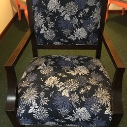 Elizabeth III - Alterations & Custom Sewing - Recovered chair