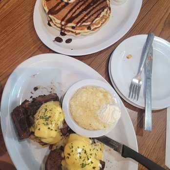 Johnny D's Waffles & Benedicts, Surfside - Steak & Onion Benedict and Monkey PanCakes - Breakfast & Brunch Near Me - Surfside Beach, South Carolina Johnny D's Waffles & Benedicts, Surfside - Steak & Onion Benedict and Monkey PanCakes - Breakfast & Brunch Near Me - Surfside Beach, South Carolina