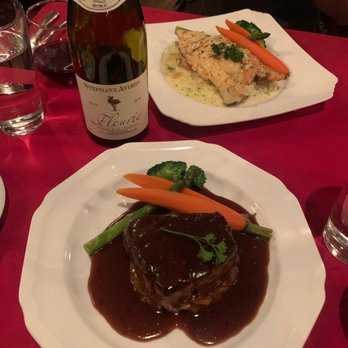 Le Chat Noir - Chilean Sea Bass special & Le Filet Mignon au Poivre - French Near Me - Riverside, California Le Chat Noir - Chilean Sea Bass special & Le Filet Mignon au Poivre - French Near Me - Riverside, California