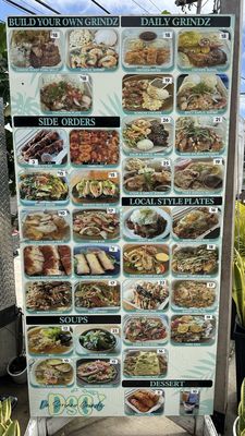 Menu photo 2 Da Soriano Grindz Kahului, HI