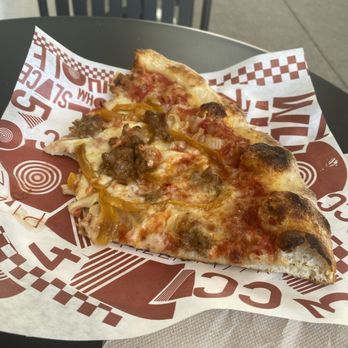 Whole Slvce - #5 Sausage w/Peppers & Onions - Pizza Near Me - Tucson, Arizona Whole Slvce - #5 Sausage w/Peppers & Onions - Pizza Near Me - Tucson, Arizona