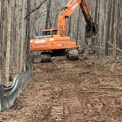 J & L Landscaping - Clearing woods for a new subdivision