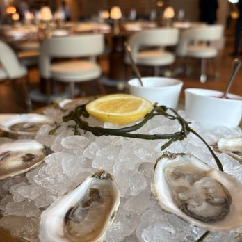 The Crossing - Oysters on the half-shell - Mediterranean Near Me - Charleston, South Carolina The Crossing - Oysters on the half-shell - Mediterranean Near Me - Charleston, South Carolina