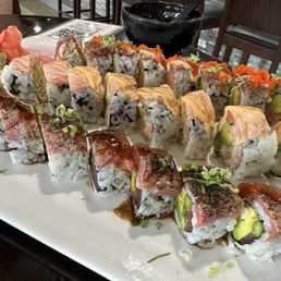 Tataki roll, okc roll, and thunder roll Tataki roll, okc roll, and thunder roll