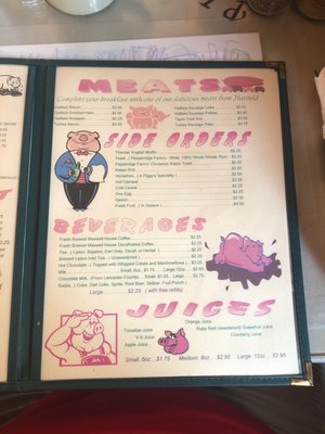 Menu photo 4 Piggy's Restaurant Lake Harmony, PA