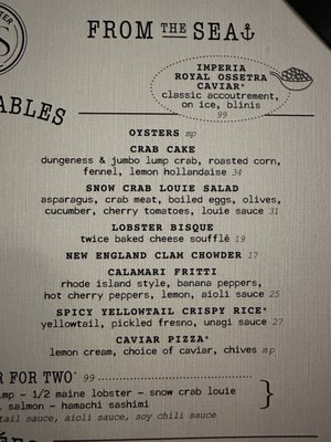Menu photo 8 Salt Water Social Denver, CO