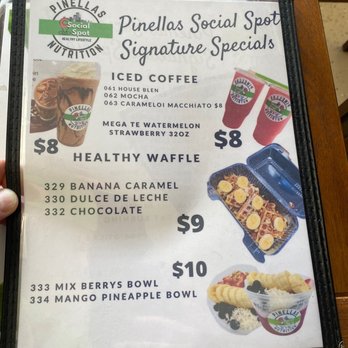 Pinellas Nutrition - Menu - Juice Bars & Smoothies Near Me - Pinellas Park, Florida Pinellas Nutrition - Menu - Juice Bars & Smoothies Near Me - Pinellas Park, Florida