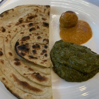 Mantra India - Lacha Parantha with Malai Kofta and Sarso Saag! - Indian Near Me - Mountain View, California Mantra India - Lacha Parantha with Malai Kofta and Sarso Saag! - Indian Near Me - Mountain View, California
