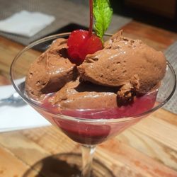 Rancho Açoriano Restaurante - Musse de chocolate