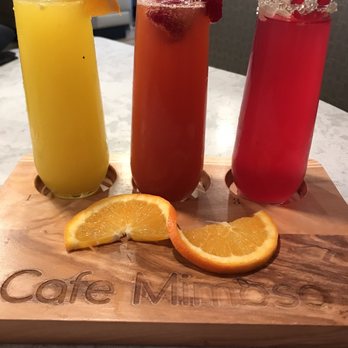Cafe Mimosa - Mimosa Sampler - Breakfast & Brunch Near Me - Santa Rosa, California