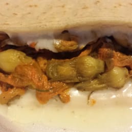 Quesadilla de flor de calabaza. Very good. $5.50 Quesadilla de flor de calabaza. Very good. $5.50