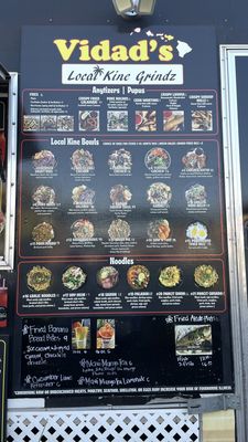 Menu photo 2 Vidad's Local Kine Grindz Kihei, HI Menu photo 2 Vidad's Local Kine Grindz Kihei, HI