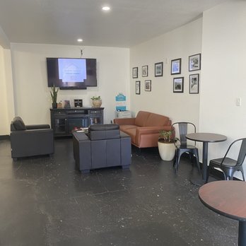 Holy Beanz Coffee Shop - Interior lounge area on Alberta St - Caterers Near Me