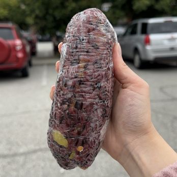 Huge Tree Pastry - Purple Rice Salty Fan Tuan - Taiwanese Near Me - Monterey Park, California
