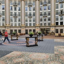 West Baden Springs Hotel - The main center of the hotel