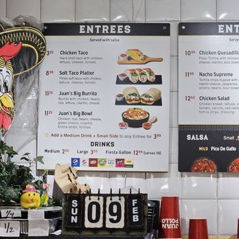Juan Pollo - Menu 1 - Chicken Wings Near Me - Anaheim, California